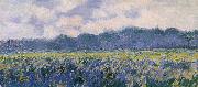 Claude Monet Field of Irses at Giverny USA oil painting artist